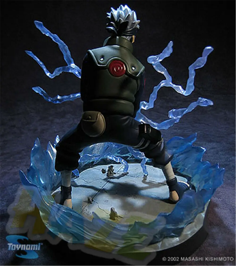 Naruto Shippuden Hatake Kakashi Statue PVC Action Figure Figurine Toy Collection Anime Figure Toys Doll 19cm In Box