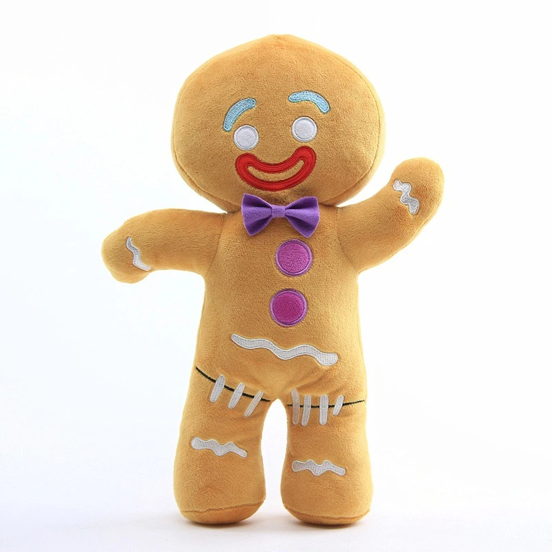 plush gingerbread man