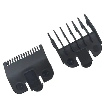 

2pcs 1.5mm 4.5mm Barber Shop Styling Guide Comb Set Hair Trimmer Attachment Hairdresser Clipper Cutting Limit Combs