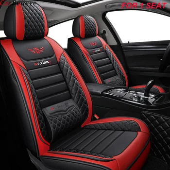 

1 pcs leather car seat cover For ssangyong kyron actyon sport korando rexton accessories covers for vehicle seats