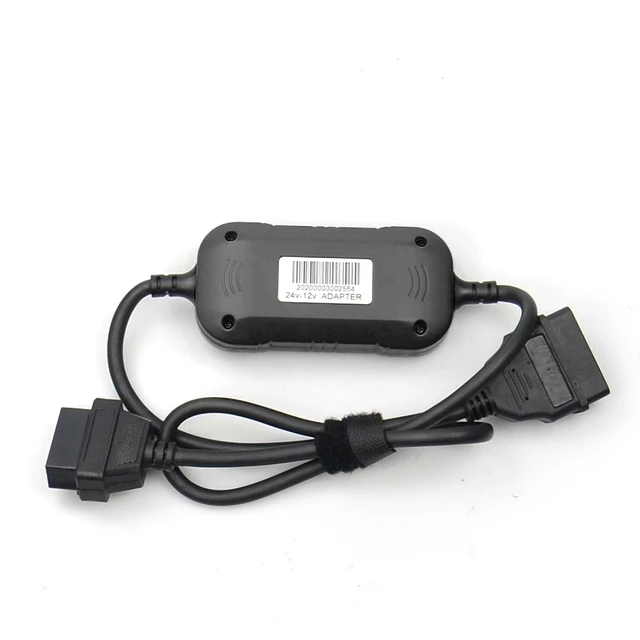 24v To 12v Converter Car /truck Adapter For Heavy Duty Truck  Multifunctional Obd Scanner Adapter 24v To 12v Converter Truc - Diagnostic  Tools - AliExpress