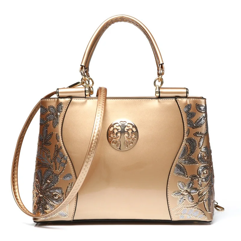 

2019 Large Capacity Women Handbag Fashion Classic Party Business Messenger Bags Black Leather Evening Bag Ladies Shoulder Totes
