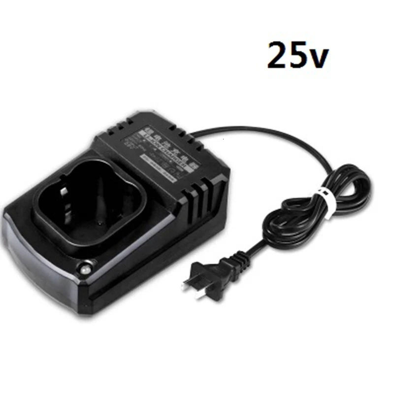 Адаптер питания DC12V18V21V25V треугольная Сидящая зарядная дрель Универсальное зарядное устройство 16,8 в ручная литиевая Быстрая зарядка источник питания постоянного тока