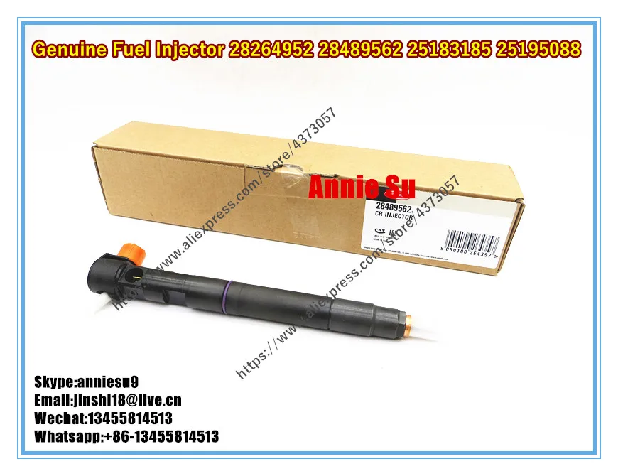 Подлинная Common Rail Инжектор 28264952, 28489562 для GM, Captiva 2.0D 25183185, 25195088