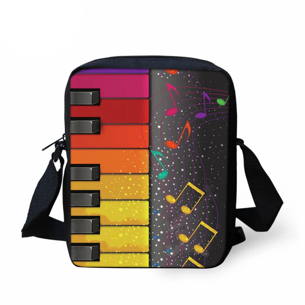 NOISYDESIGNS детские школьные сумки для фортепиано для детей, рюкзак для девочек-подростков, сумки для книг с музыкальными нотами для девочек, Набор сумок для начальной школы на заказ - Цвет: L5283E