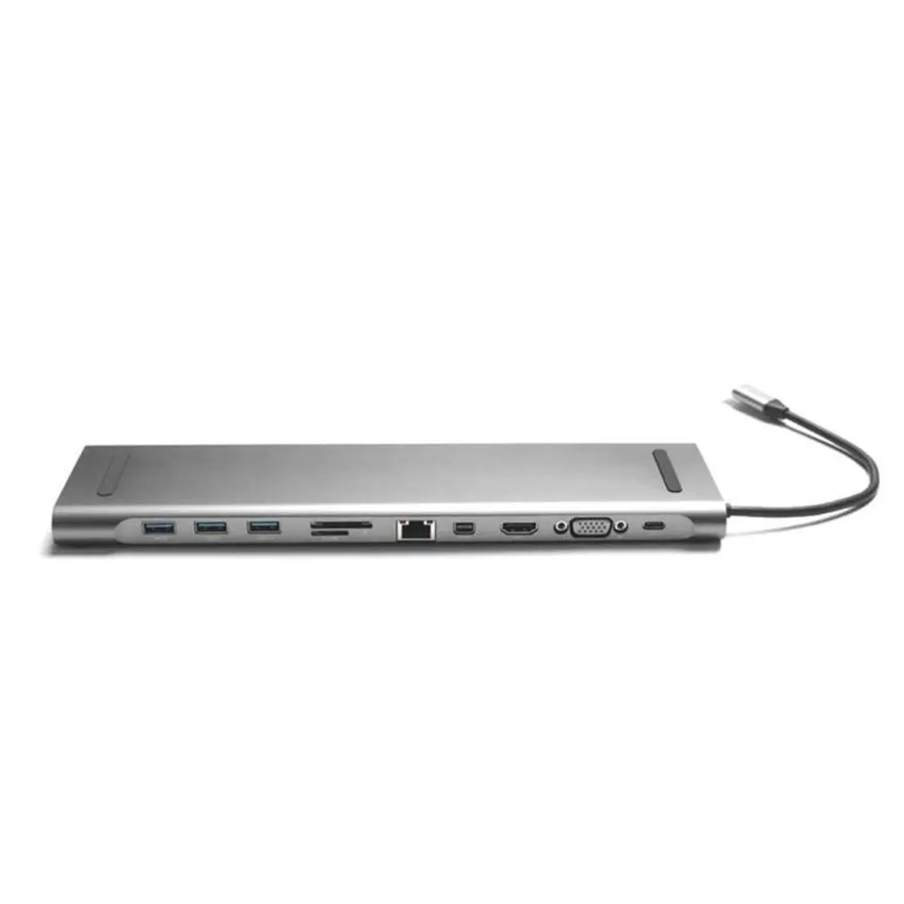 USB C док-ноутбук 11 в 1 многопортовый USB C концентратор адаптер зарядка питания для Chromebooks/MacBook Pro