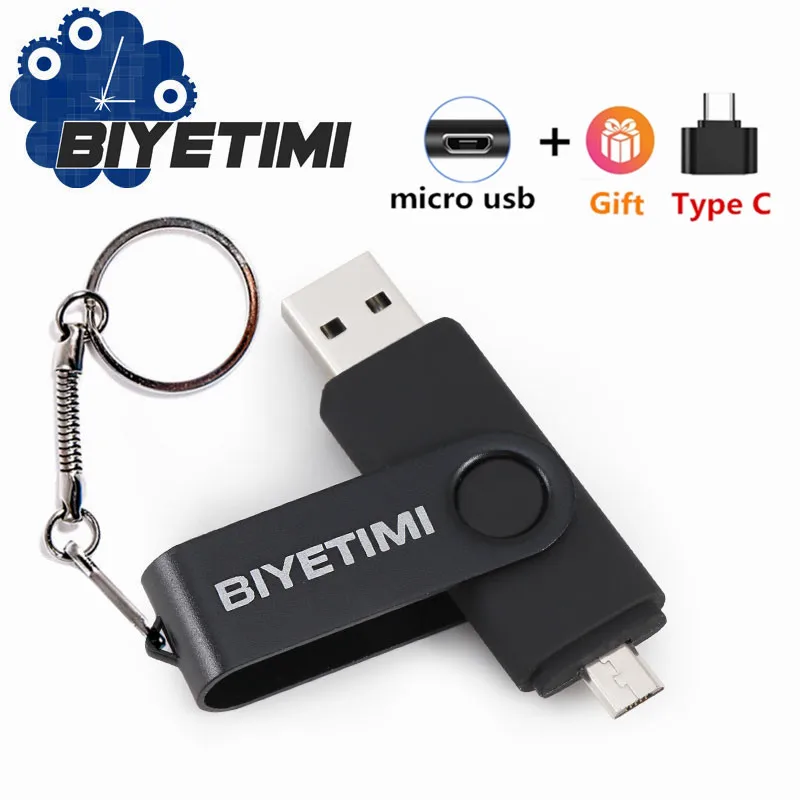 Usb-флеш-накопитель BIYETIMI 16/32/64 ГБ для OTG и Andriod | Компьютеры офис