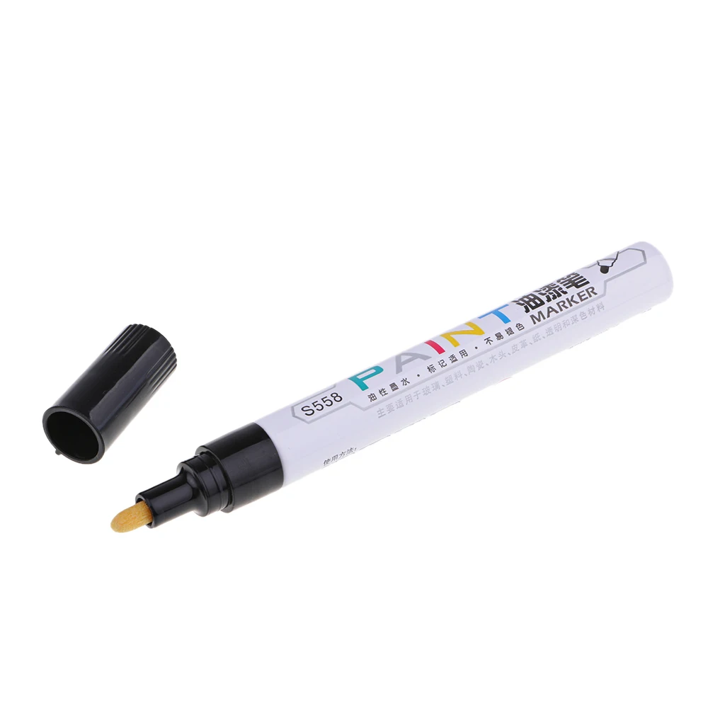 Permanent Waterproof Oil-Based Car Tyre Tread Rubber Metal Paint Marker Pen