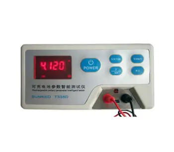 

T338D Rechargeable Battery Parameter Intelligent LED Power Supply Tester