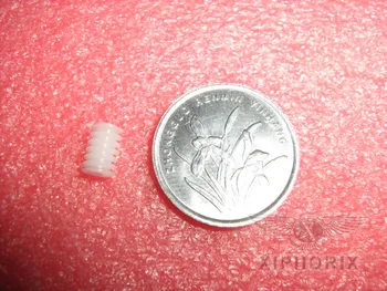 

Plastic worm gear is tightly matched with the shaft diameter of 1.0mm motors modulus M0.3 DIY model toy aircraft parts