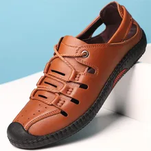 Новые мужские сандалии дышащие легкие удобные модные Нескользящие износостойкие кроссовки дизайнерская дышащая мужская обувь