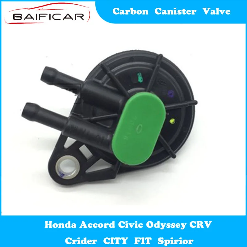 Baificar Genuine Carbon Canister Double Valve for Honda Accord Civic Odyssey CRV Crider CITY FIT Spirior