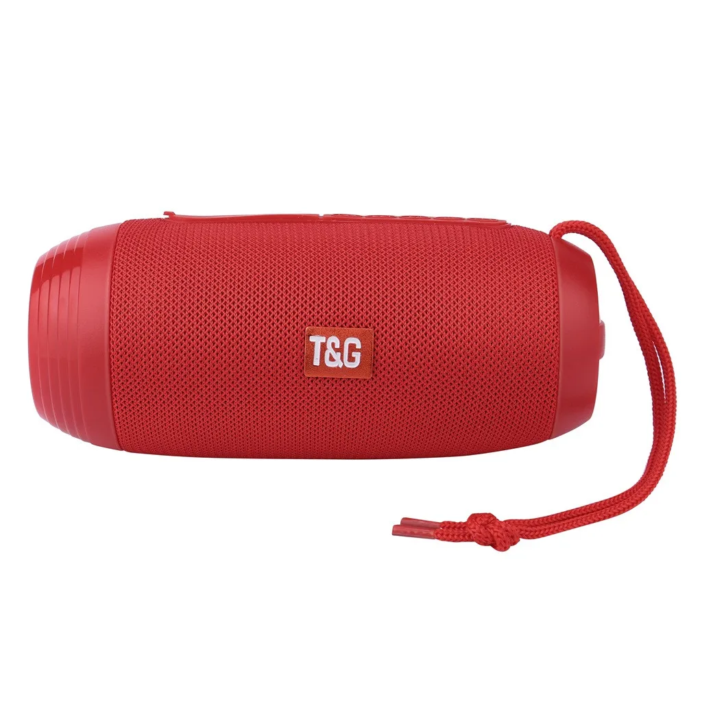 TG602 Wireless Bluetooth Speaker Rechargeable HIFI Portable  USB/TF/FM Radio Audio Wireless Speaker For Mobile Phone 1024#D