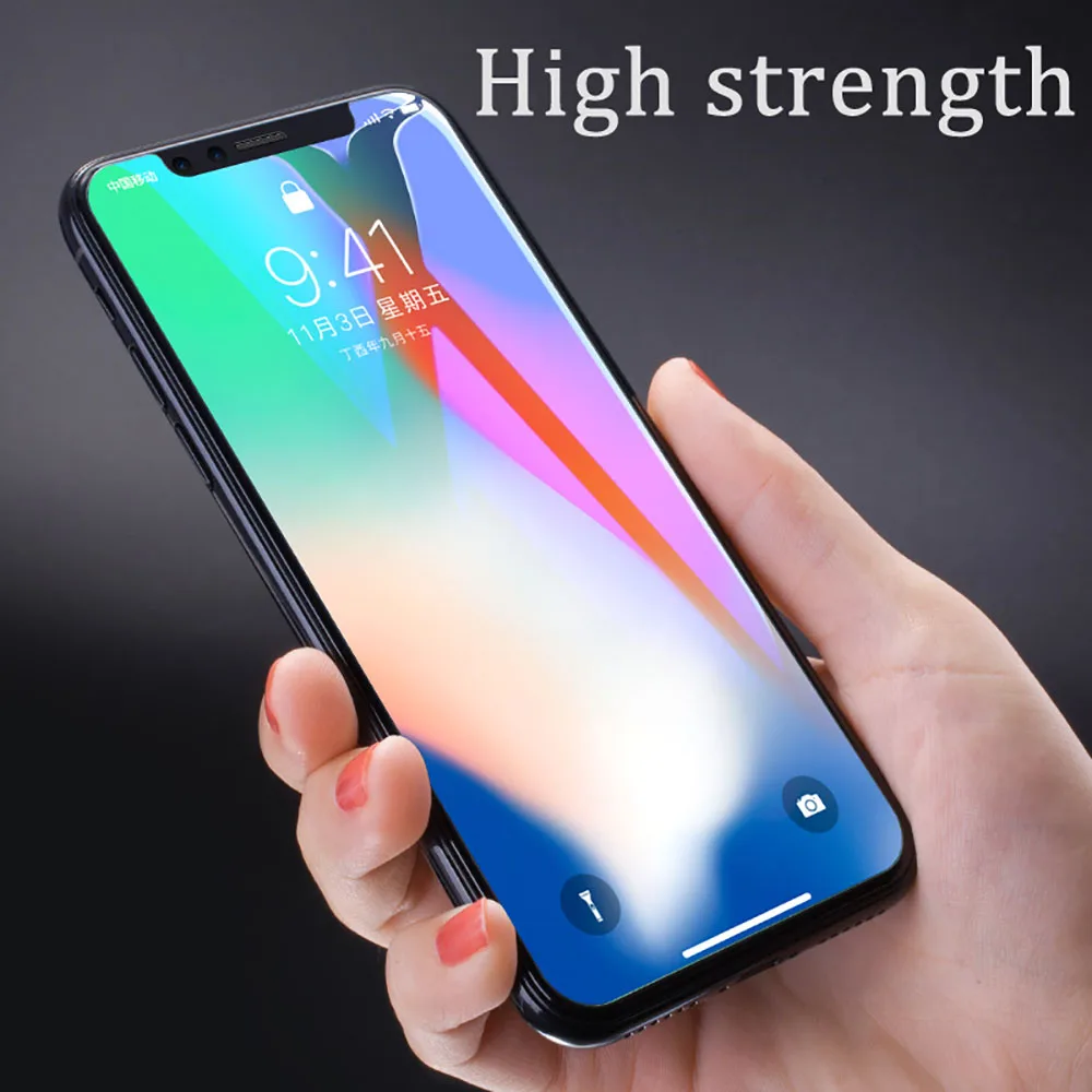 Закаленное стекло для Apple iPhone 11 12 Pro Xs Max Mini 2019 2020 X Xr 10 6 6S 7 8 Plus|Защитные стёкла и
