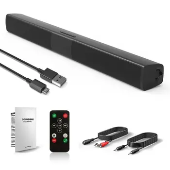 

USB Wired Powerful Computer Speaker Bar Stereo Subwoofer Bass speaker Surround Sound Box for PC Laptop phone Tablet MP3 MP4