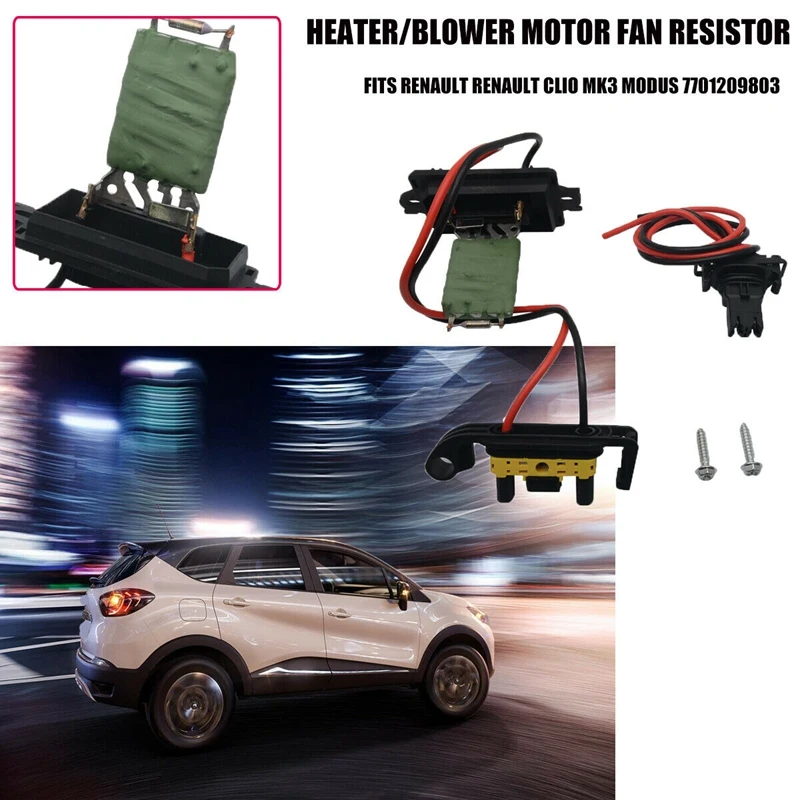 Нагреватель вентилятор двигателя резистор для Renault Clio MK3 модус 7701209803