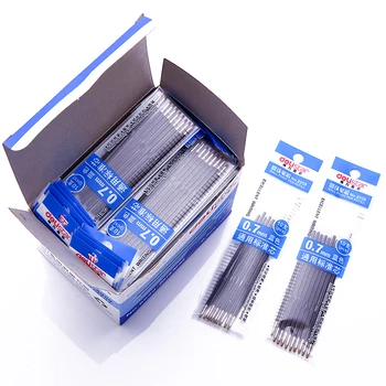 

10pcs/lot Blue Rod Ballpoint Pen For Press Pen Refill Ball Point Pen Refills Office Stationary & School Supplies