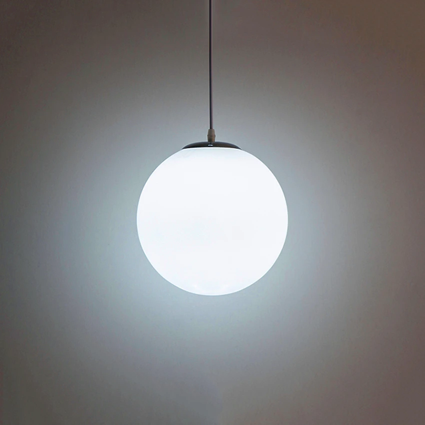 

Nordic LED White Glass Pendant Lights Lighting LOFT Pendant Lamps Kitchen Fixtures Hanging Lamps Living Room Luminaire Luminaire