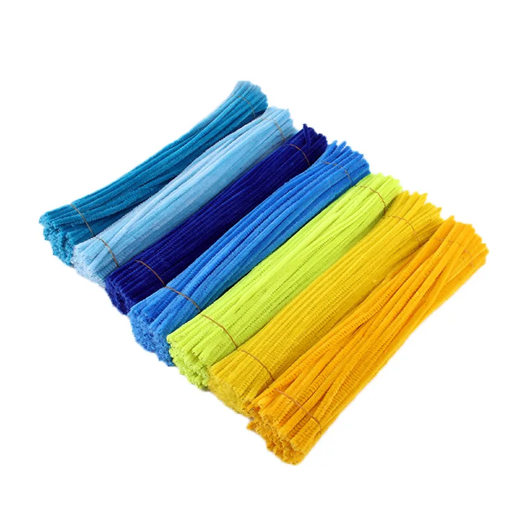 Colorful Chenille Stems for Kids' DIY Crafts and Educational Art Projects (50-Pack)