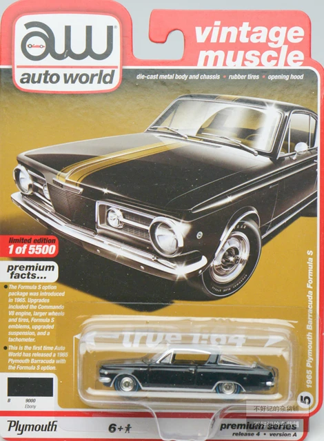 Amazoncom Auto World 164 Premium Die Cast Release 5 2020 versión A   Arte y Manualidades