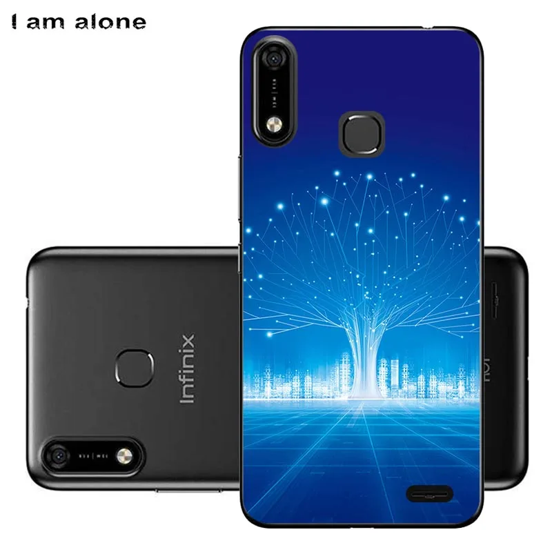 Сумка для телефона I am alone для Infinix Hot 7X624 6,2 дюймов Мягкий ТПУ модные чехлы для мобильных телефонов Infinix Hot 7X624 - Цвет: TPU H3