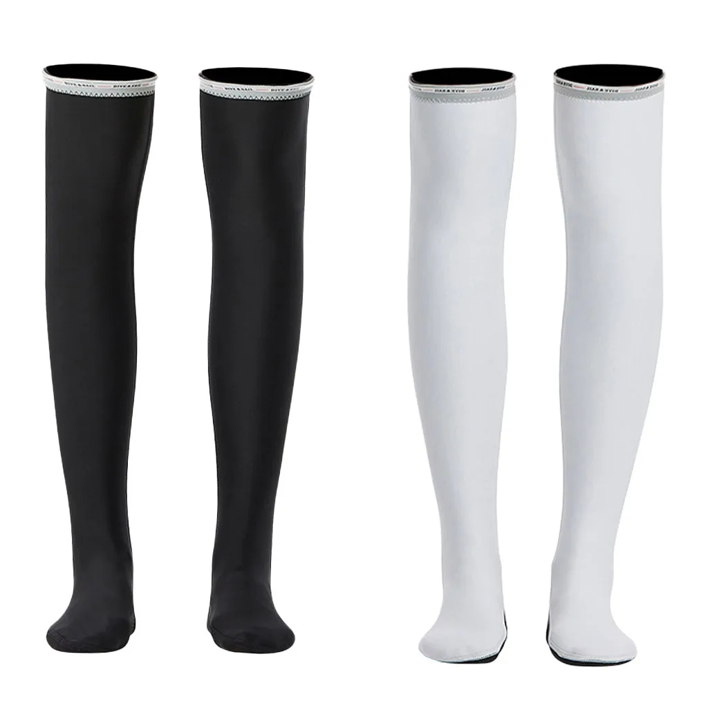 Women Wetsuit 1.5mm Long Diving Socks Warm Non-Slip Swimming Stocking Boots