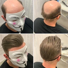 Мужской парик с ПУ 8X1" швейцарское кружево спереди с большой поли боковой и задней волос заменить мужчин t система#6 Dolago волос