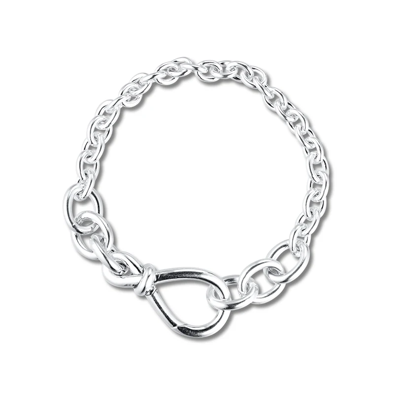 CKK-Bracelet-Chunky-Infinity-Knot-Chain-Bracelets-Women-Pulseira-Feminina-Masculina-Pulseras-Mujer-Silver-925-Sterling (3)