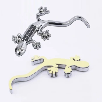 

Gecko 8 LED Solar Power Flash Alarm Warning Light Auto Sticker Decoration Lamp for Motorcycle Automobiles F-Best