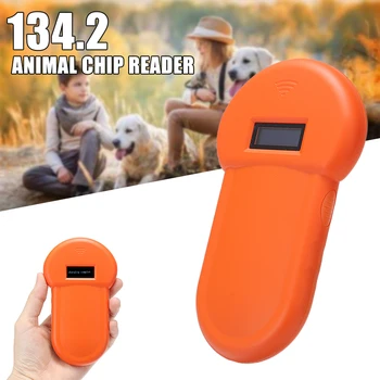 

1pc Orange Pet Scanner Animal Pets Microchip Recognition Reader ID Reader Chip Scanner for Dods Cats