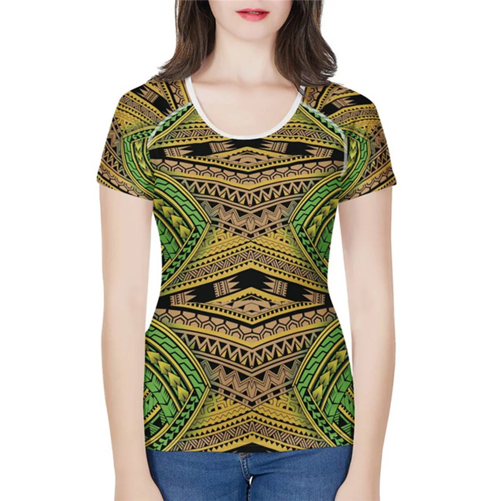 HYCOOL Women Tops 2020 Hawaiian Tropical