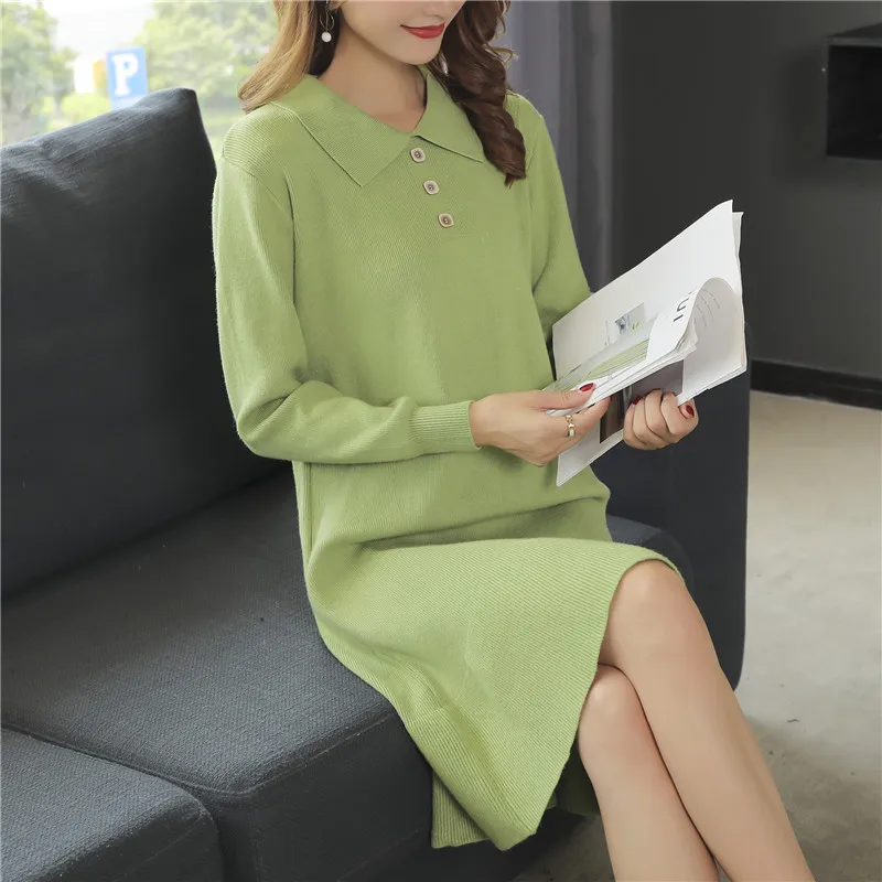 Sweater Women Blusas De Inverno Feminina 9332 Real Shot New Knitting Square Collar Dress Women 80- 2f, 9 Rows, 4 Shelves - Цвет: see chart