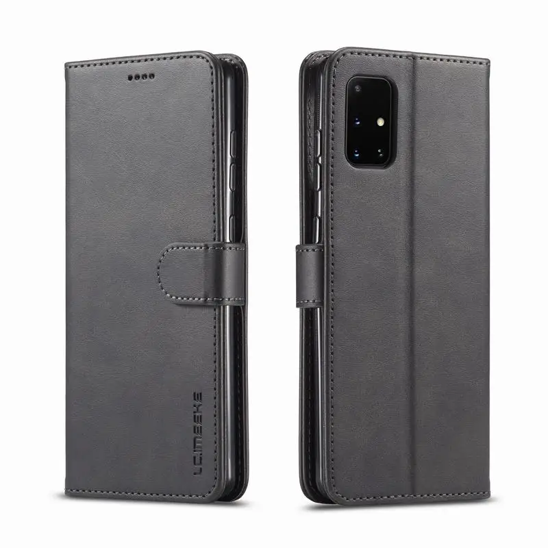 Чехол для Samsung Galaxy A31 роскошный кожаный магнитный флип чехол чехлы держатель карт