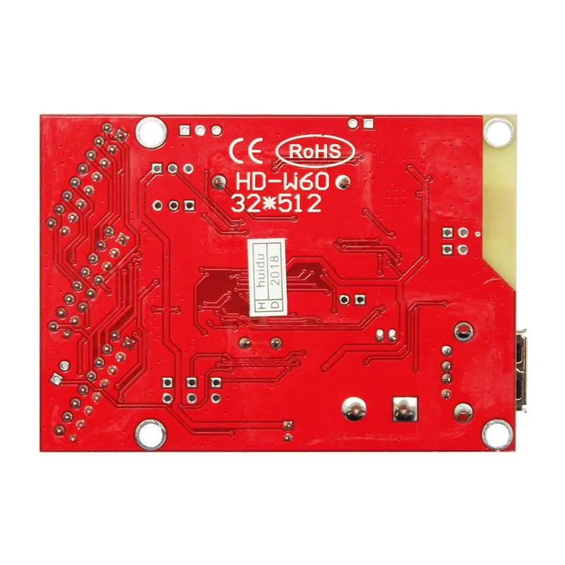 Huidu HD W60 U Disk встроенный WiFi Одноцветный двухцветный СВЕТОДИОДНЫЙ дисплей карта