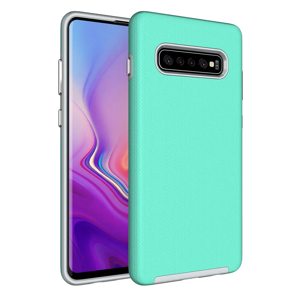 Чехол для samsung Galaxy S10 Plus 5g Note 10 9 8 S9 S8 S10e Armor TPU+ PC двухслойный противоударный прочный нескользящий чехол для телефона