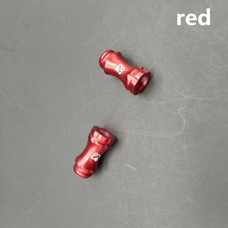 Fouriers VL-PE004, велосипедные колпачки Presta, аксессуары для шоссейных велосипедов, французская шина F/V, внутренняя труба, насос, крышка для шин - Цвет: Красный