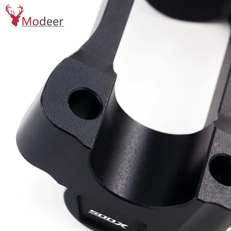 CB500 X Handle bar Accessories Motorcycle CNC Aluminum Handlebar Risers Top Cover Clamp For Honda CB500X 2019 2020 CB 500 X 500X (10)