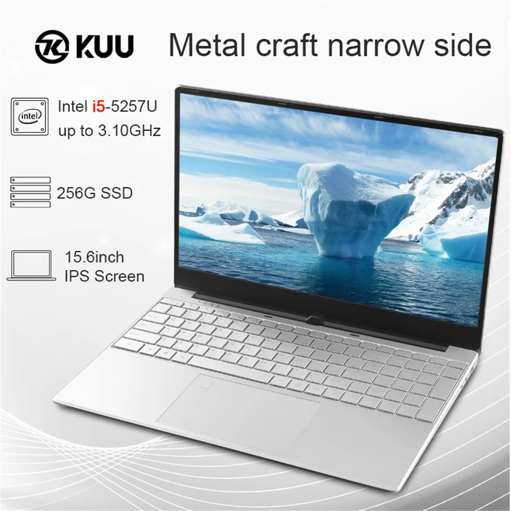 2020 Новое поступление 15 6 дюймовый игровой ноутбук intel i5 5257U металлический корпус 8