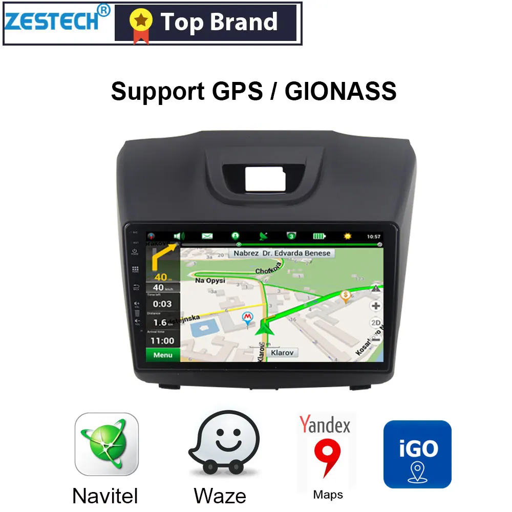 Android 9,0 2.5D ips " gps Радио автомобильный dvd-плеер для Isuzu D-MAX Chevrolet S10- автомобильный головное устройство Автомобильный gps DVD мультимедиа
