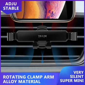 

New THIS IS ONE R Car Phone Aluminum Alloy Mini Gravity Bracket Mobile Phone Holder Mobile Phone Bracket Car Accessories