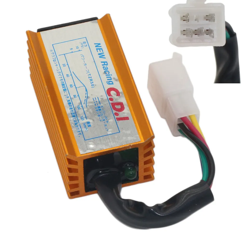 5pins AC воспламенитель HP CDI Коробка для китайского Go Kart ATV Pit Bike 50 70 90 110 125 куб. См Honda XR50