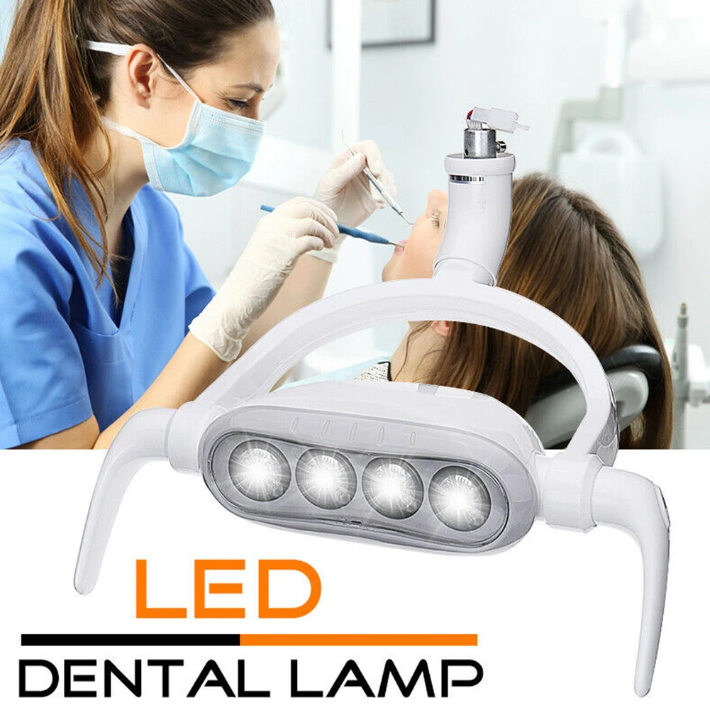 

Accessories Dental Chair Light Parts Easy Install 6300K 15W Oral Removable Handle Teeth Care Tool Shadowless LED Induction Lamp