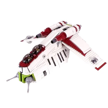 

Toys Lepinblocks 05041 Republic Gunship Compatible With 75021 Star Series Building Blocks Bricks Model Birthday Gift DIY