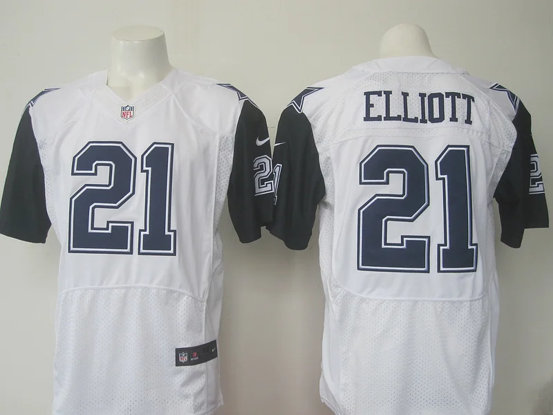 Blue Stitiched, Dallas s, Tony Romo, Emmitt Smith, Sean Lee, Jason Witten, Dez Bryant, Ezekiel Elliott Jersey - Цвет: Blue