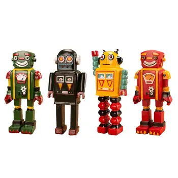 

Vintage Robot Model Toy Space Toy Collectible Retro Home Jewelry Bar Decor Props