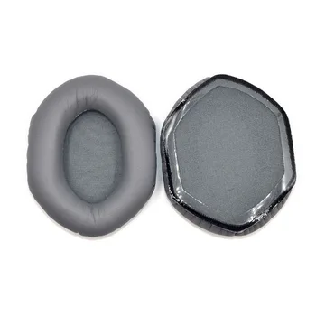 

1pair Replacement Ear Pads Round On-Ear Noise Proof Studio PU Leather Cushions Music Wireless Headphones Soft Foam For V-Moda XS