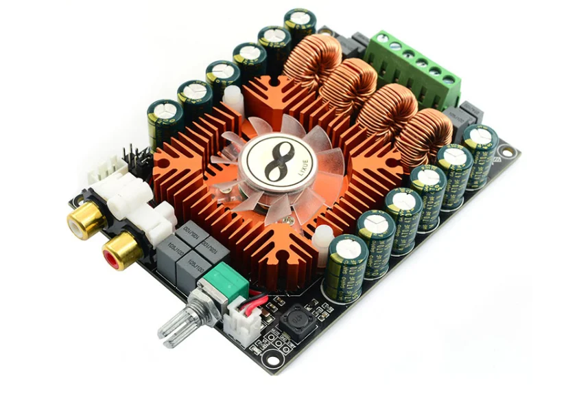 Плата цифрового усилителя высокой мощности CIRMECH TDA7498E 2 0 Hi-Fi стерео 160 Вт *