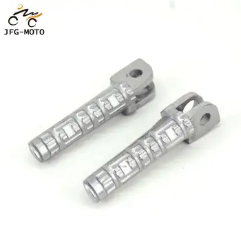 

Motorcycle Aluminum Rear Footrests Foot Pegs Footpegs Pedals For HYOSUNG GT250R GT650R GT 250R 650R Street Bike