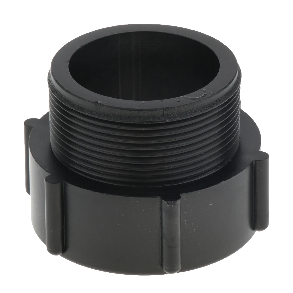 3 Piece DN50 BSP Thread Hose Pipe 2 Inch IBC Tote Tank Valve Adapter, Coarse Thread to Fine Thread