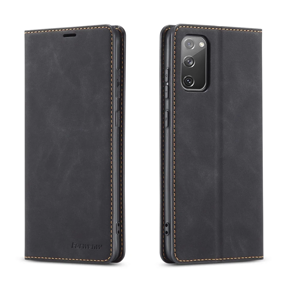 Custodia in pelle per Samsung A53 A33 A13 A12 A22 A32 A52s A73 5G Portafoglio Flip Cover S22 S21 S20 FE Nota 20 Ultra S10 S9 S8 Pl_voghion.com